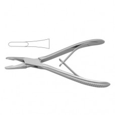 Jansen Bone Rongeur Straight Stainless Steel, 18 cm - 7"